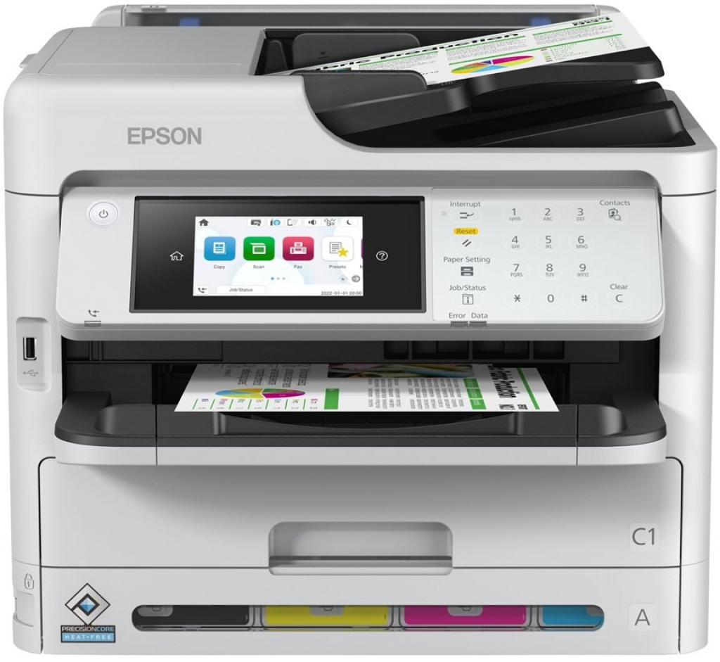 Мултифункционално у-во EPSON WorkForce MFP Color Pro WF-C5890DWF 25ppmна ниска цена с бърза доставка - BestPC.BG