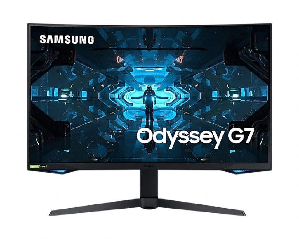 Монитор Samsung C32G75TQ, 31.5" 2560x1440 QHD, LED, VA, 240Hz, 1ms, HDMI, DP, USBна ниска цена с бърза доставка - BestPC.BG