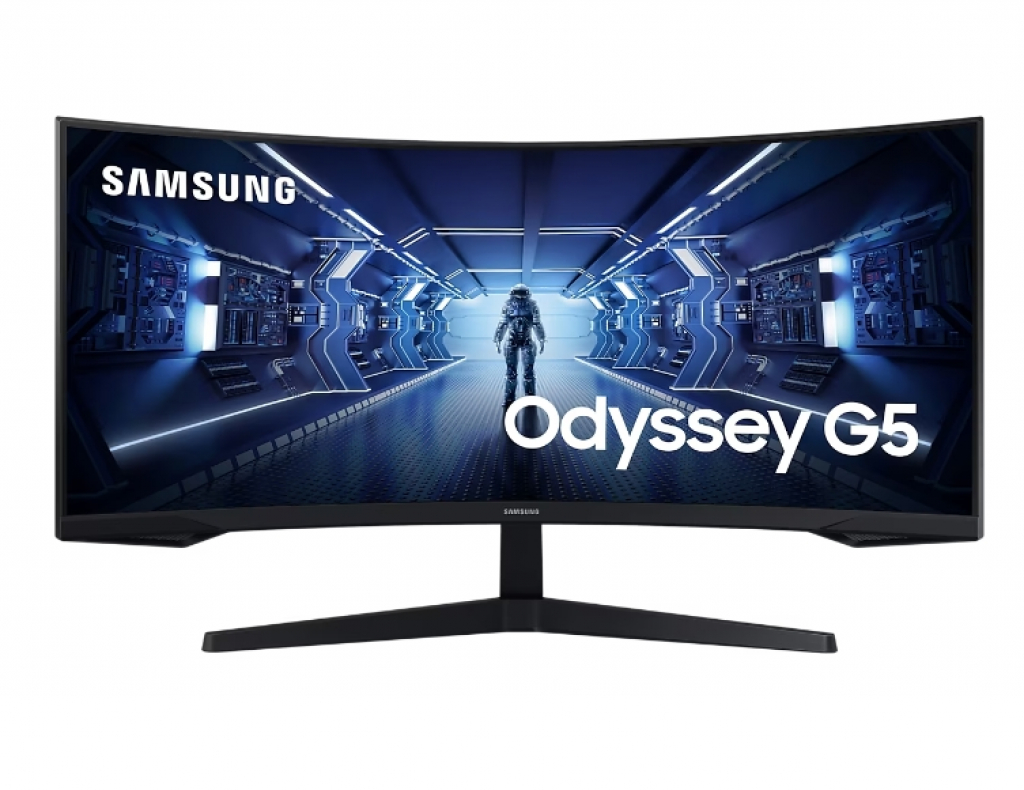 Монитор Samsung LC34G55T, 34" 3440x1440, LED, VA, 1ms, 165Hz, DP, HDMIна ниска цена с бърза доставка - BestPC.BG