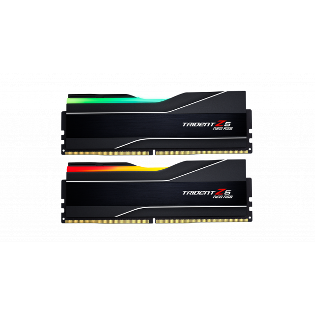 Памет G.SKILL Trident Z5 Neo RGB Black 64GB, 2x32GB, DDR5, 6000MHz, CL302на ниска цена с бърза доставка - BestPC.BG