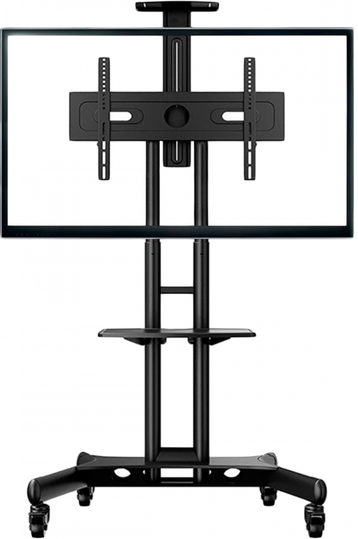 Стойка за телевизор ONKRON Mobile TV Stand for 40-70” TVs with Wheels Shelves Height Adjustableна ниска цена с бърза доставка - BestPC.BG