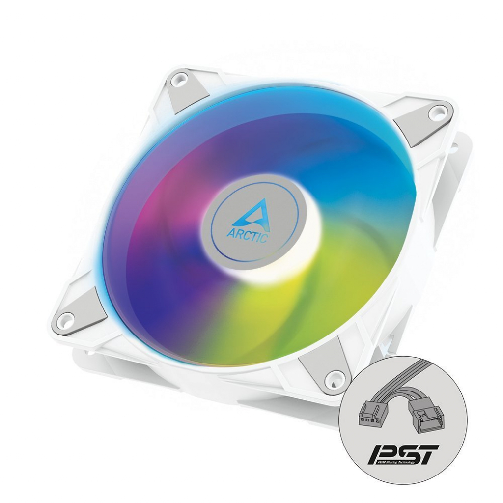 Вентилатор Arctic P14, 4pin, 68.90CFM, 1900RPM, 12V, 22.5dB, RGB LED, 140x140x27ммна ниска цена с бърза доставка - BestPC.BG