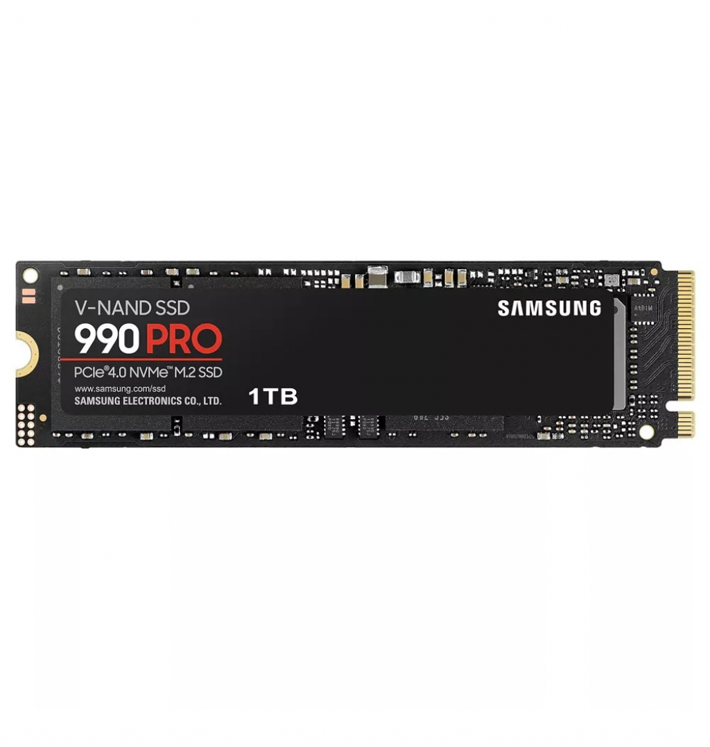 SSD Samsung SSD 990 PRO 1TB PCIe 4.0 NVMe 2.0 MZ-V9P1T0BWна ниска цена с бърза доставка - BestPC.BG