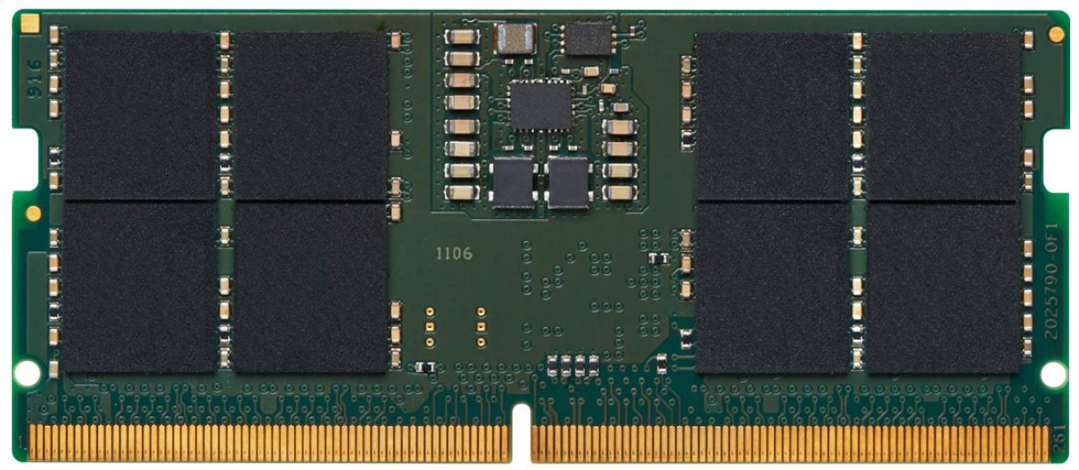 Памет Kingston 16GB DDR5 SoDIMM 5600MHz, Non-ECC CL46 1Rx8на ниска цена с бърза доставка - BestPC.BG