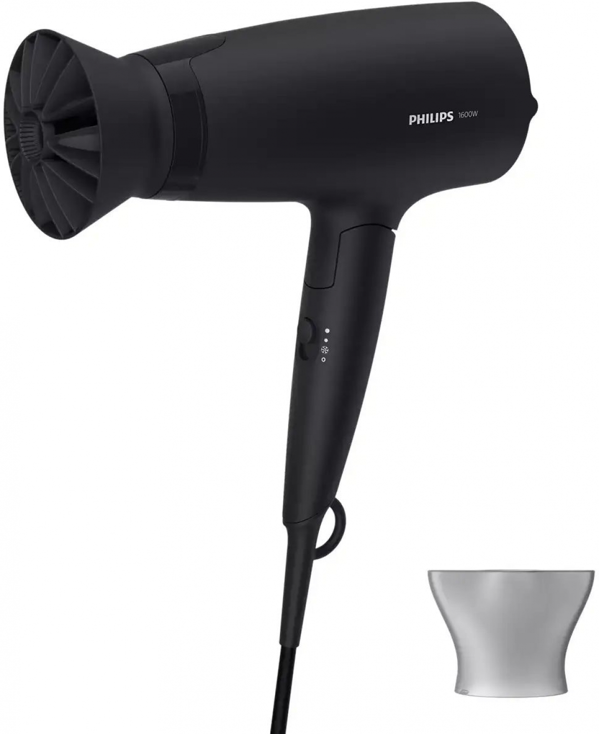 Сешоар Philips Hair dryer 1600W Foldable handle blackна ниска цена с бърза доставка - BestPC.BG
