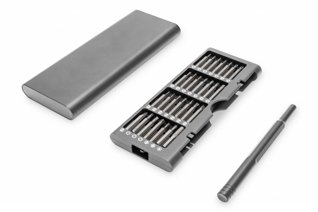 Инструмент/Тестер ASSMANN DA-70360, комплект прецизни механични отвертки, 57 частина ниска цена с бърза доставка - BestPC.BG