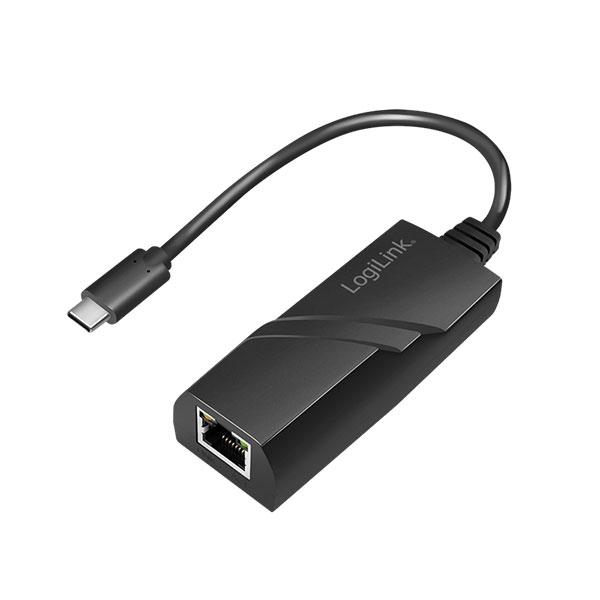 Кабел/адаптер USB-C to Giga ETHERNET converter, Logilink UA0238Aна ниска цена с бърза доставка - BestPC.BG
