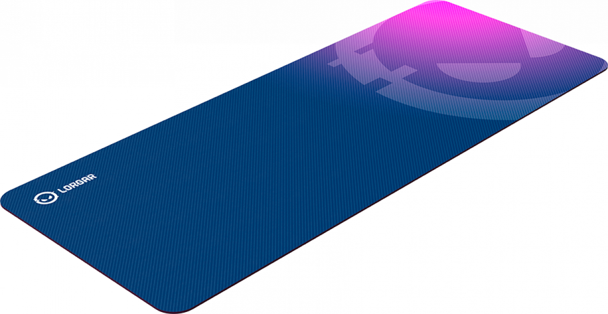 Подложка за мишка Lorgar Main 139, Gaming mouse pad, High-speed surface, Purple anti-slip rubber baseна ниска цена с бърза доставка - BestPC.BG