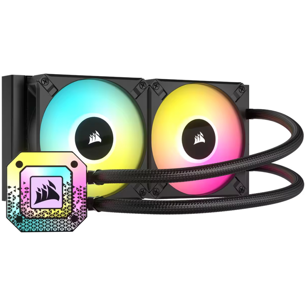 Водно охлаждане Corsair iCUE H100i ELITE CAPELLIX XT, 240mm Radiator, Liquid CPU Coolerна ниска цена с бърза доставка - BestPC.BG
