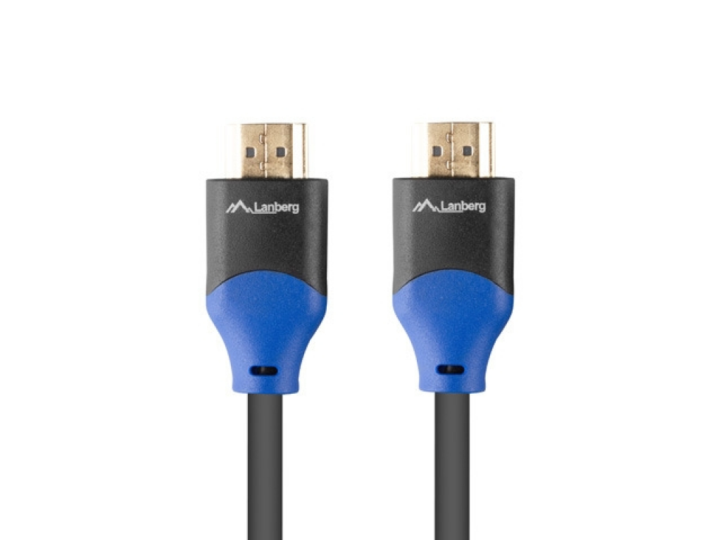 Кабел/адаптер Lanberg HDMI M-M V2.0 cable 1m 4K CU box, black BOXна ниска цена с бърза доставка - BestPC.BG
