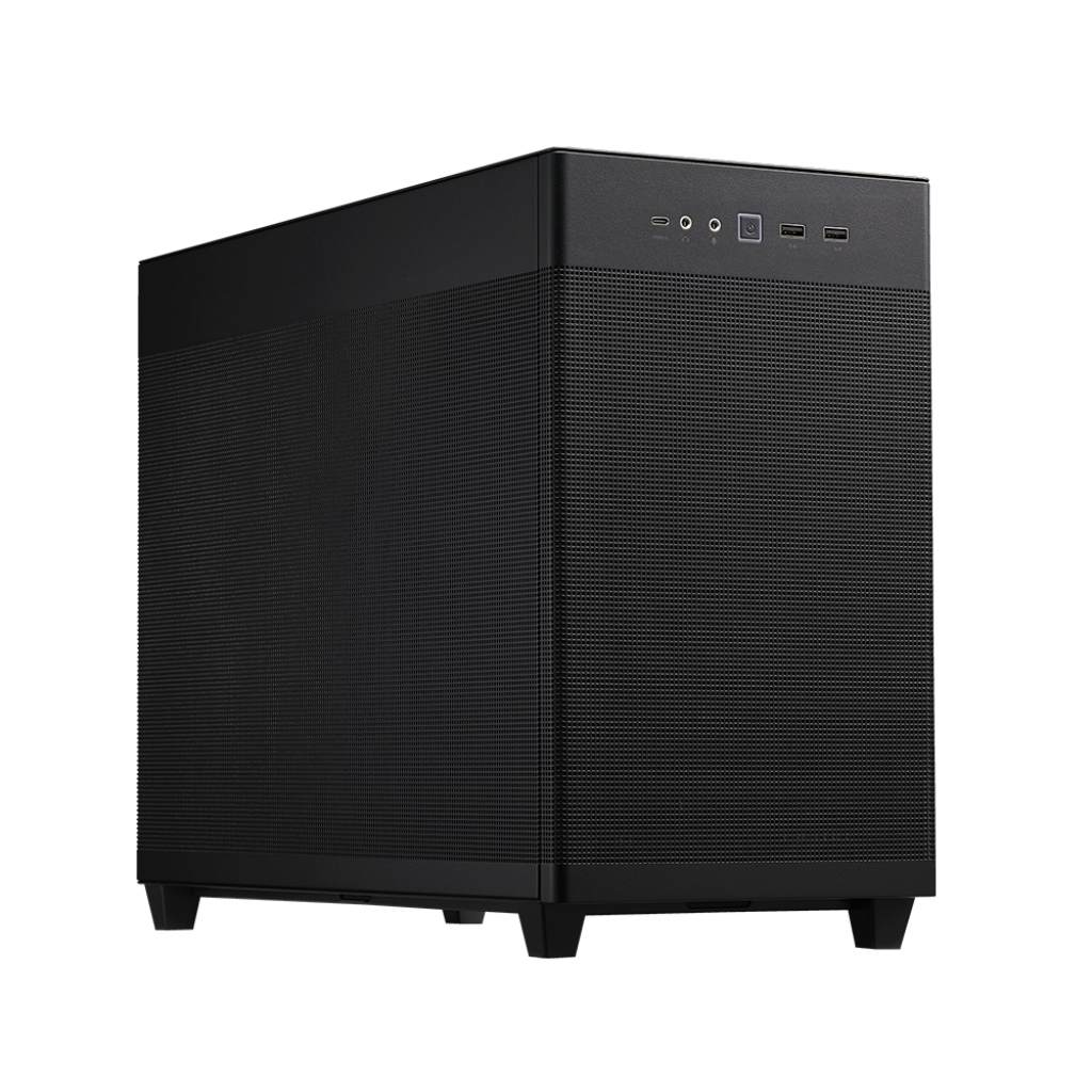 Кутия ASUS PRIME AP201 Mesh, MicroATX, Чернана ниска цена с бърза доставка - BestPC.BG