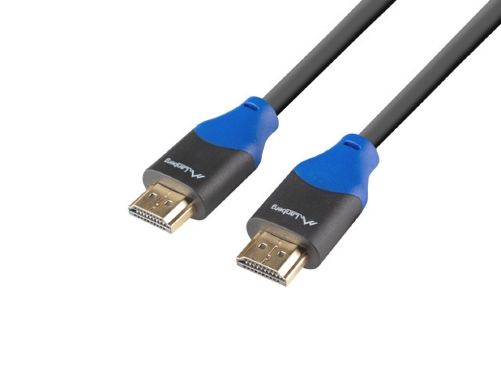 Кабел/адаптер Lanberg HDMI M-M V2.0 cable 1.8m 4K CU box, black BOXна ниска цена с бърза доставка - BestPC.BG