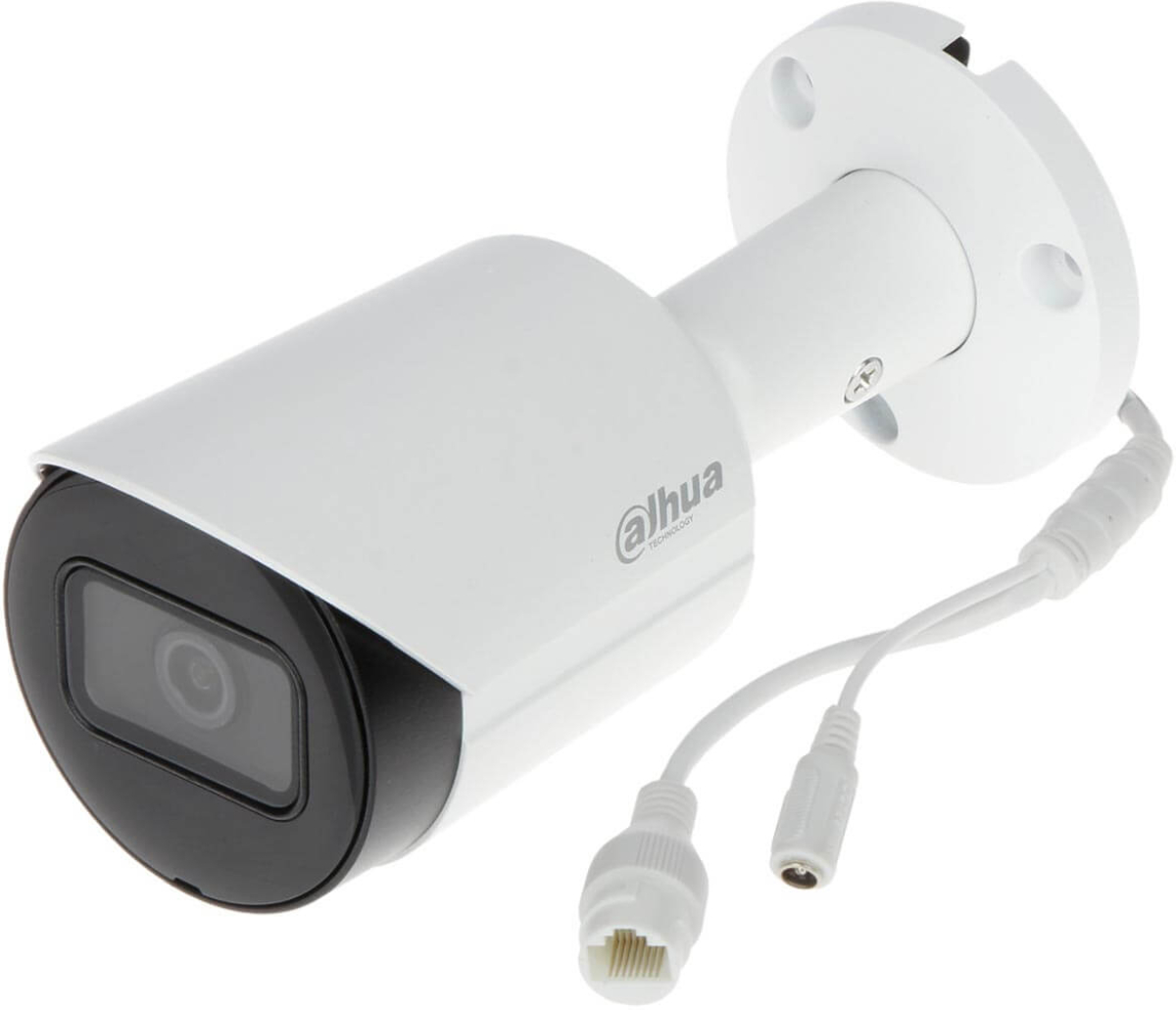 Камера Dahua IPC-HFW2241S-S, 2MP, H.265+, 3.6mm, F1.6, IR 30m, Микрофон, PoE, IP67, ONVIFна ниска цена с бърза доставка - BestPC.BG
