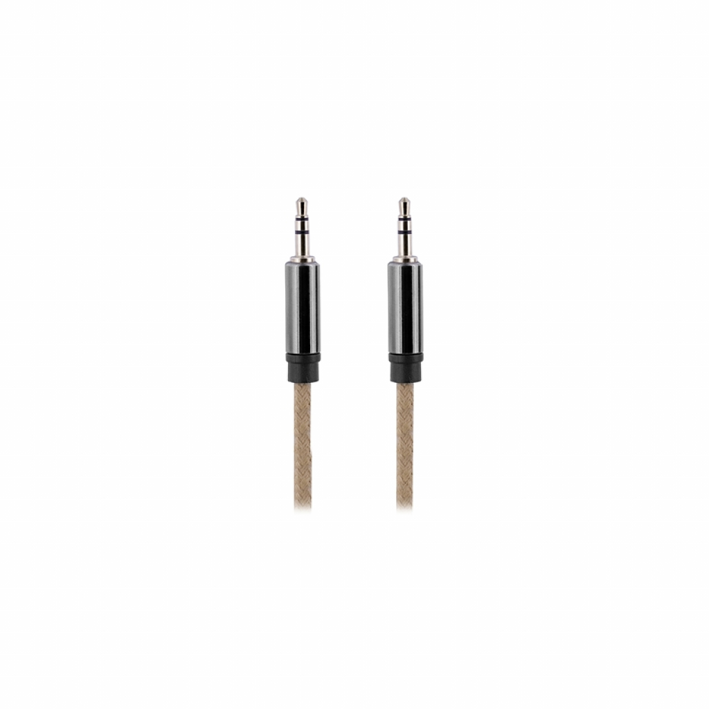 TNB Кабел Rope, 3.5 mm жак Male, 2 m, кафявна ниска цена с бърза доставка - BestPC.BG