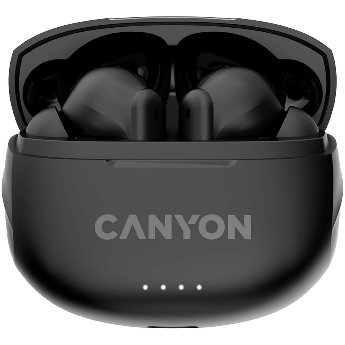 Слушалки Canyon TWS-8, Bluetooth 5.3, с микрофон, черенна ниска цена с бърза доставка - BestPC.BG