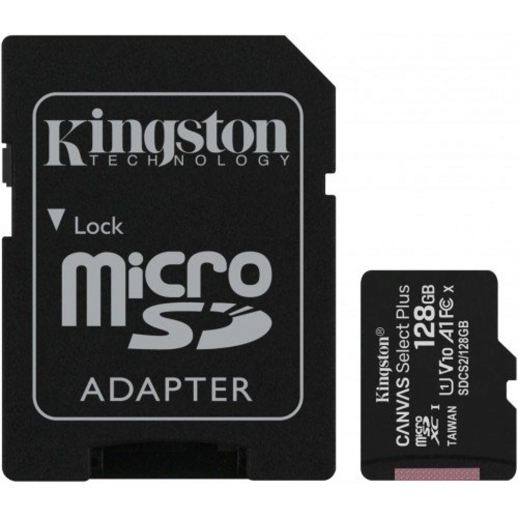 Kingston Canvas Plus 128GB micSDXCна ниска цена с бърза доставка - BestPC.BG