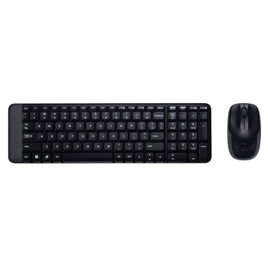 Клавиатура Logitech MK220 920-003161на ниска цена с бърза доставка - BestPC.BG