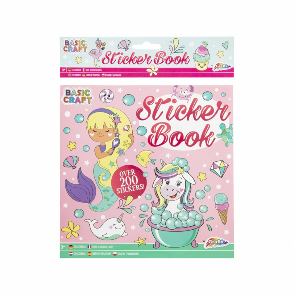 Moxy Книжка със стикери, 9 листа, розована ниска цена с бърза доставка - BestPC.BG