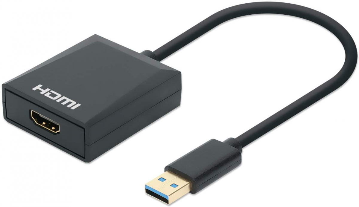 USB 3.2 към HDMI, конвертор, 1080p 60Hz 153690на ниска цена с бърза доставка - BestPC.BG