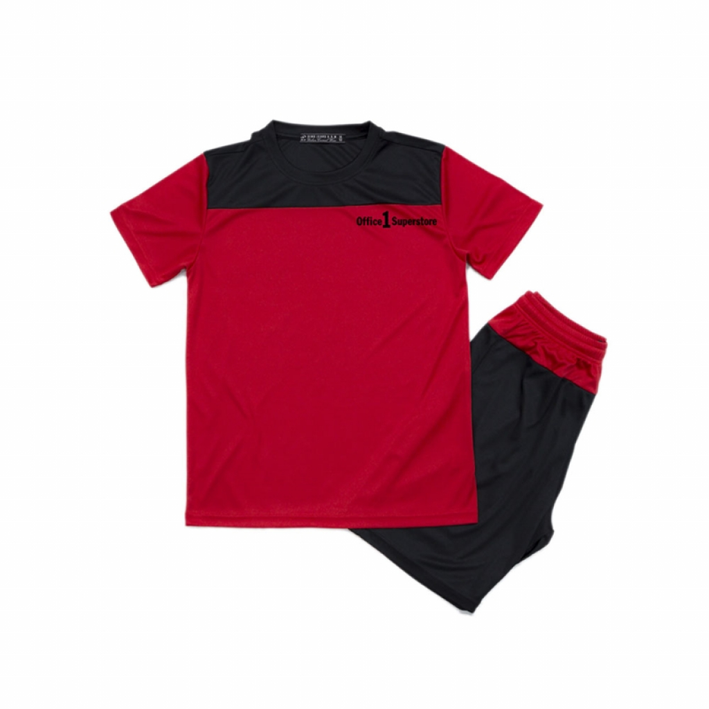 Продукт Футболен екип, възраст 10-12 години, червенна ниска цена с бърза доставка - BestPC.BG