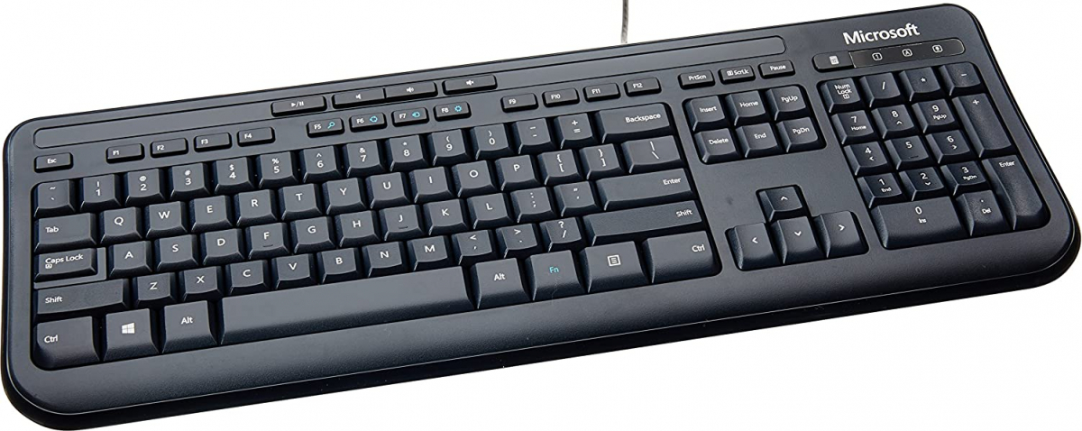 Клавиатура Microsoft Keyboard Wired 600 - Black, кирилизиранана ниска цена с бърза доставка - BestPC.BG