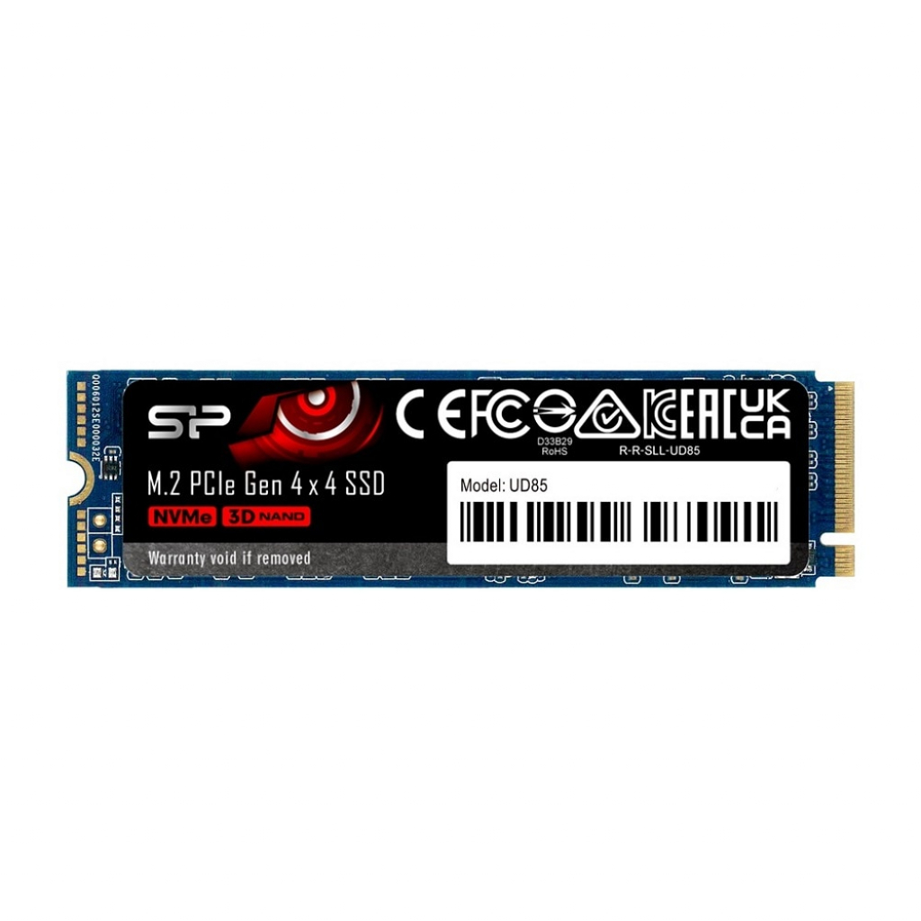 SSD Silicon Power SSD UD85 1TB M.2 PCIe NVMe Gen4x4 NVMe 1.4 3600-2800MB-sна ниска цена с бърза доставка - BestPC.BG