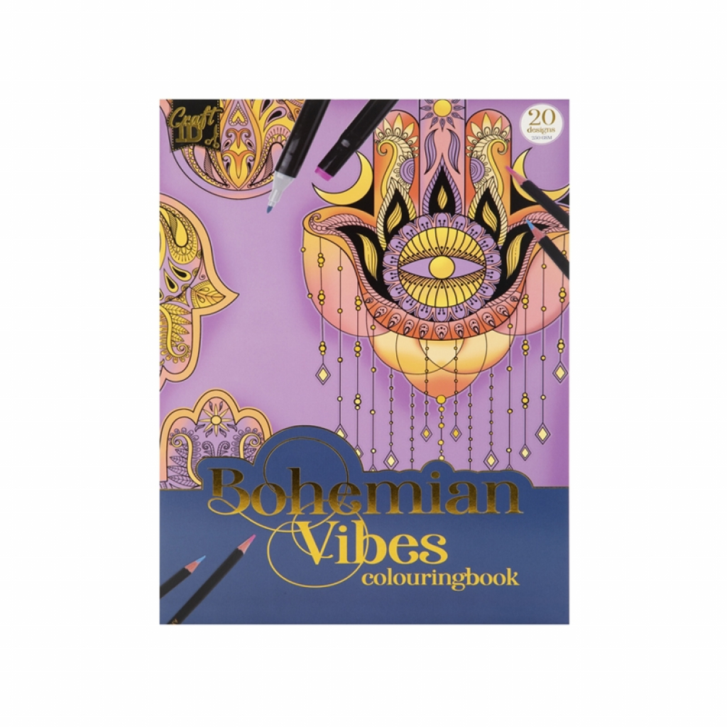 Craft ID Книжка за оцветяване Мандала, А4, 20 листана ниска цена с бърза доставка - BestPC.BG