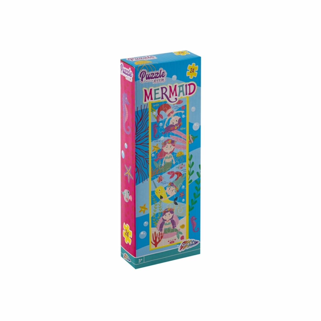 Moxy Пъзел-кула Русалка, 47 х 12 cm, 24 частина ниска цена с бърза доставка - BestPC.BG