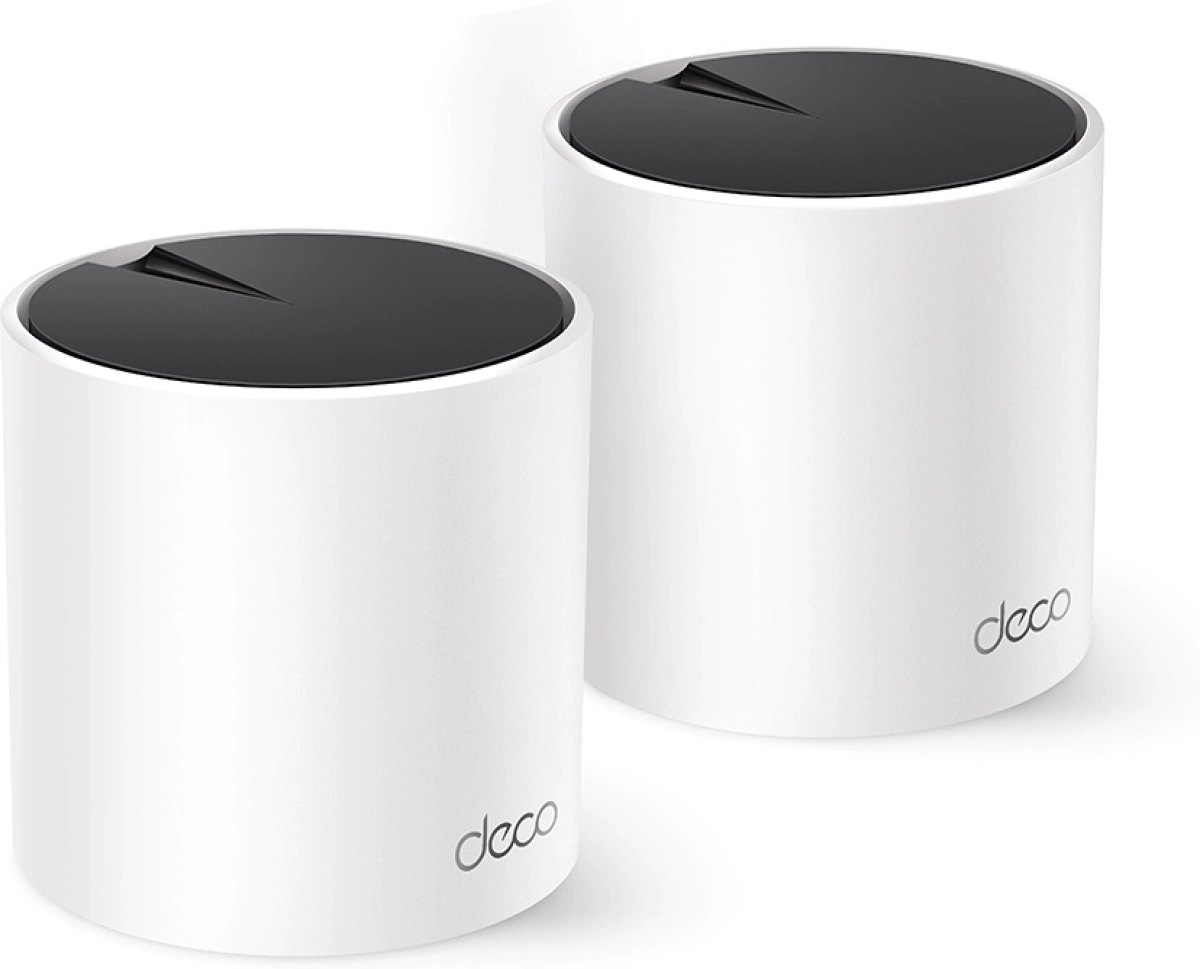 Безжични WiFi Mesh системa TP-LINK Deco X55(2-pack), AX3000, 3xGbE, MU-MIMO, Wi-Fi 6на ниска цена с бърза доставка - BestPC.BG