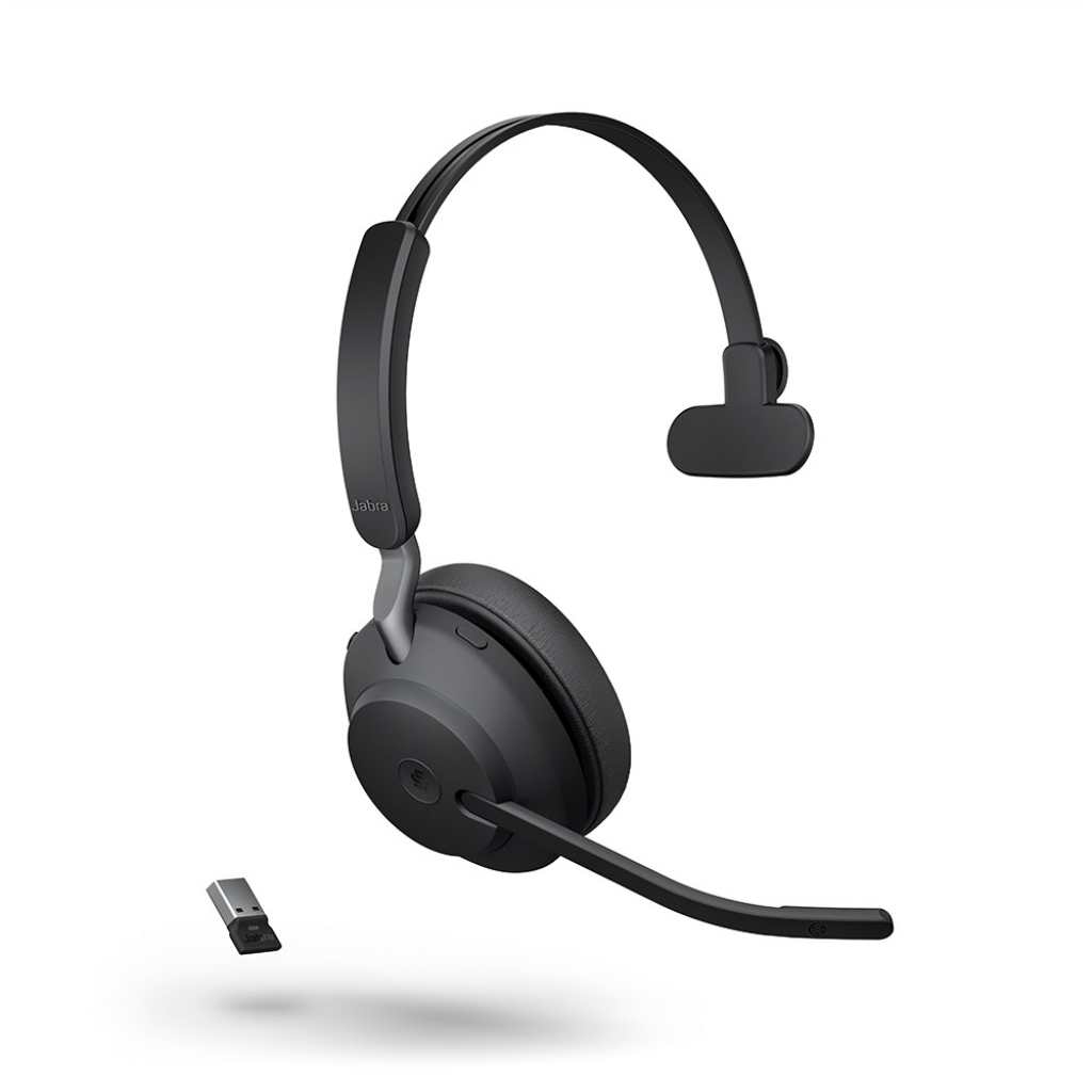 Слушалки Jabra EVOLVE2 65 моно слушалка, MS, Link380 USB-A, чернана ниска цена с бърза доставка - BestPC.BG