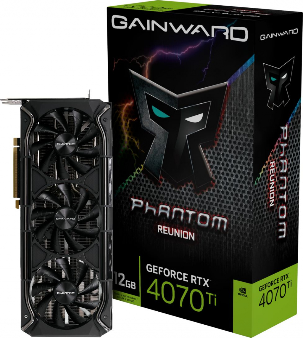 Видеокарта GAINWARD GeForce RTX 4070 Ti Phantom Reunion 12GB GDDR6Xна ниска цена с бърза доставка - BestPC.BG