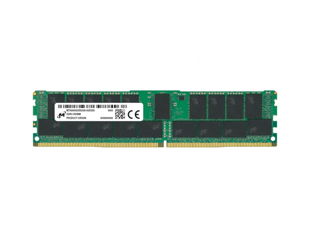 Памет Micron DDR4 RDIMM 32GB 1Rx4 3200 MHz CL22на ниска цена с бърза доставка - BestPC.BG