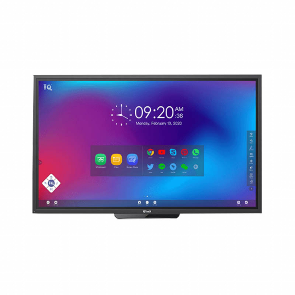 Интерактивен 65" тъч дисплей ТB1000, Android 9.0, IQTouch, 3GB+32GB, ZERO BONDINGна ниска цена с бърза доставка - BestPC.BG