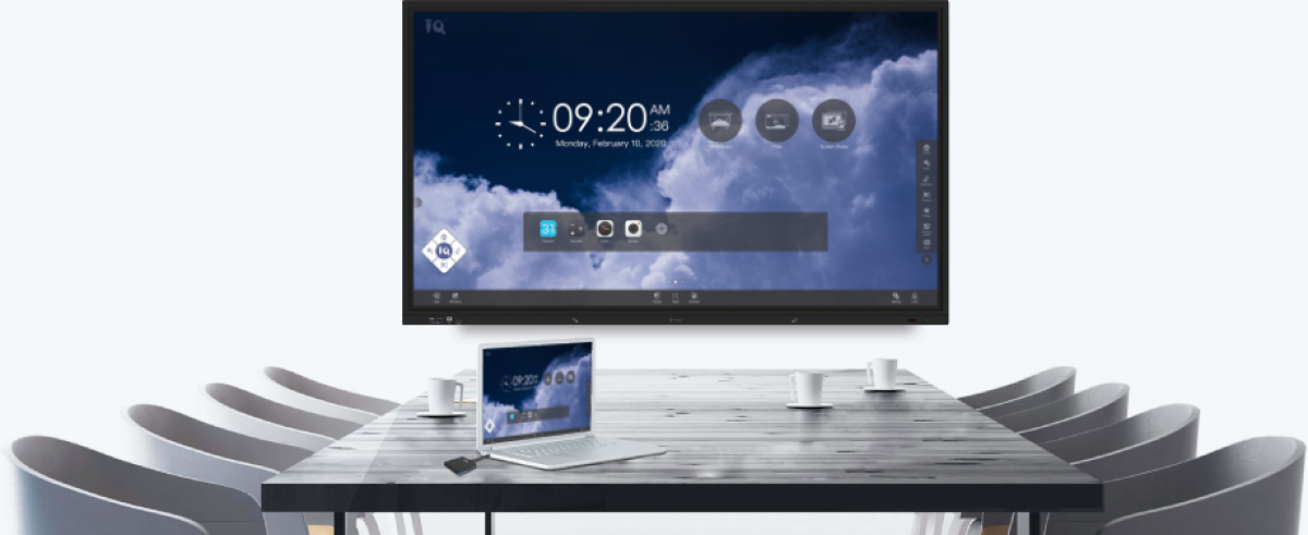 Интерактивен тъч дисплей IQTouch TB1000 LEDна ниска цена с бърза доставка - BestPC.BG
