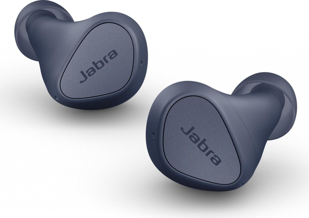 Слушалки Jabra Elite 4, Navy, In ear, Apple, Siri, Google Assistantна ниска цена с бърза доставка - BestPC.BG