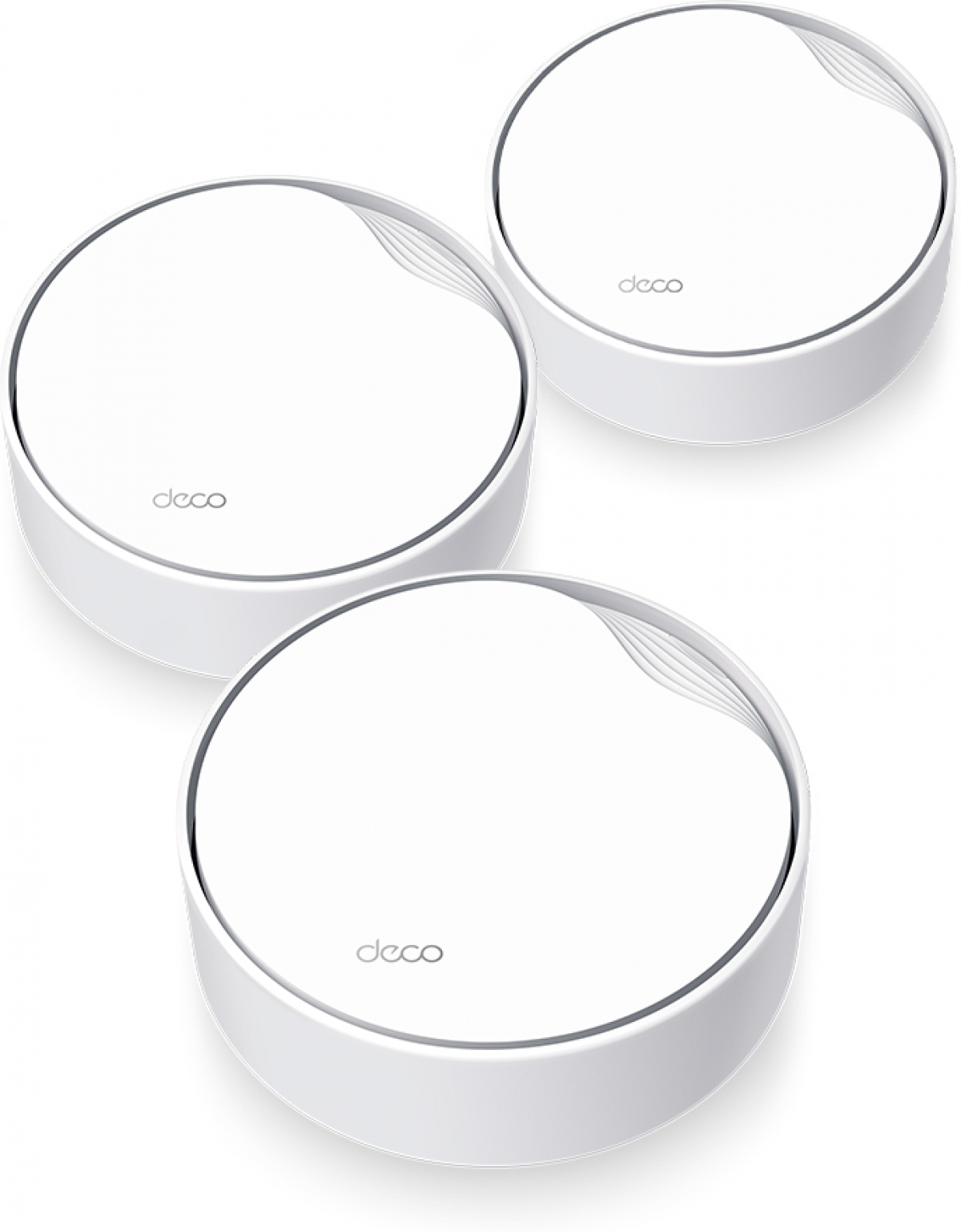 Безжична Wi-fi 6 Mesh система TP-Link Deco X50-PoE(3-pack) AX3000на ниска цена с бърза доставка - BestPC.BG