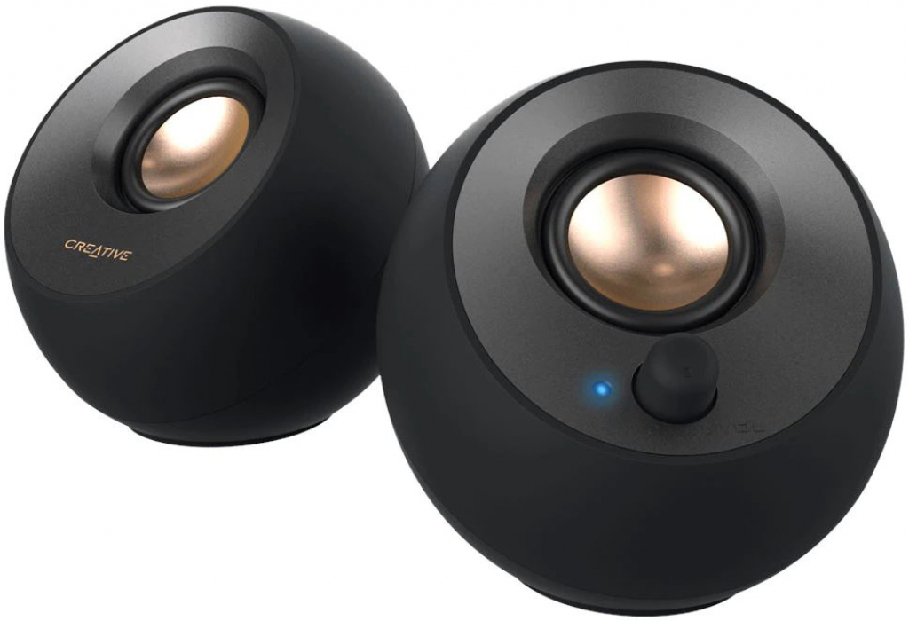 Колонки Озвучителна система Creative PEBBLE V3, USB-C, bluetooth,2 x 4Wна ниска цена с бърза доставка - BestPC.BG