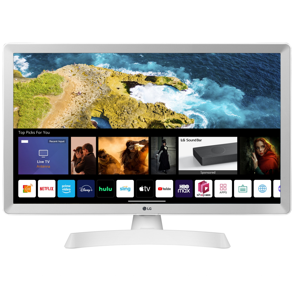 Монитор LG 24TQ510S-WZ, 23.6" 1366x768 HD Ready, LED, VA, 14ms, 60Hz, HDMI, USBна ниска цена с бърза доставка - BestPC.BG