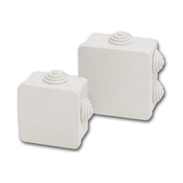 Продукт Разклонителна кутия открит монтаж 80x80 x40mm IP54 Сив - Courbi Watertight CR32-21004-808на ниска цена с бърза доставка - BestPC.BG