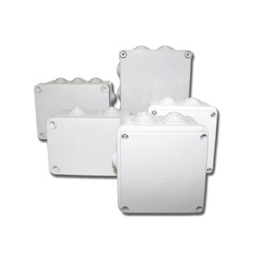 Продукт Разклонителна кутия открит монтаж 120x80 x50mm IP55 Сив капак с пластмасови винтове - Courbi Watertight CR32-21006-120на ниска цена с бърза доставка - BestPC.BG