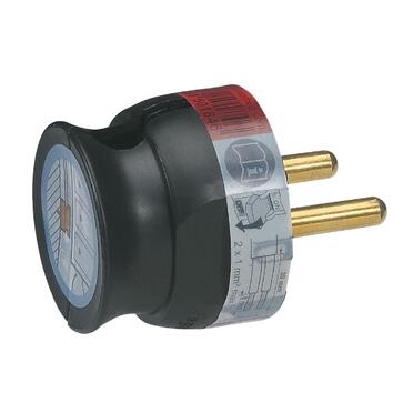 Продукт Щепсел 2P 16A мини с кабел на 90° Черен - Legrand Helium 50184на ниска цена с бърза доставка - BestPC.BG