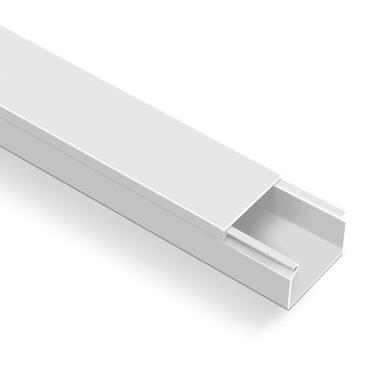 Кабелен канал 40 х 40 бял, 2 метрана ниска цена с бърза доставка - BestPC.BG