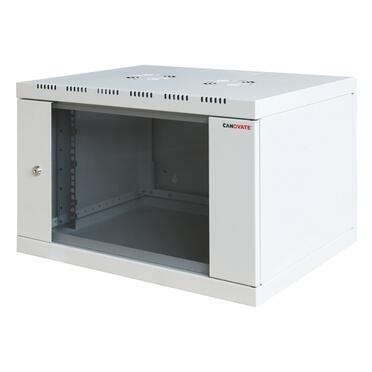 Шкаф Canovate WS3F 6U 600x600, стенен, сив - WS3F-7-0666Aна ниска цена с бърза доставка - BestPC.BG