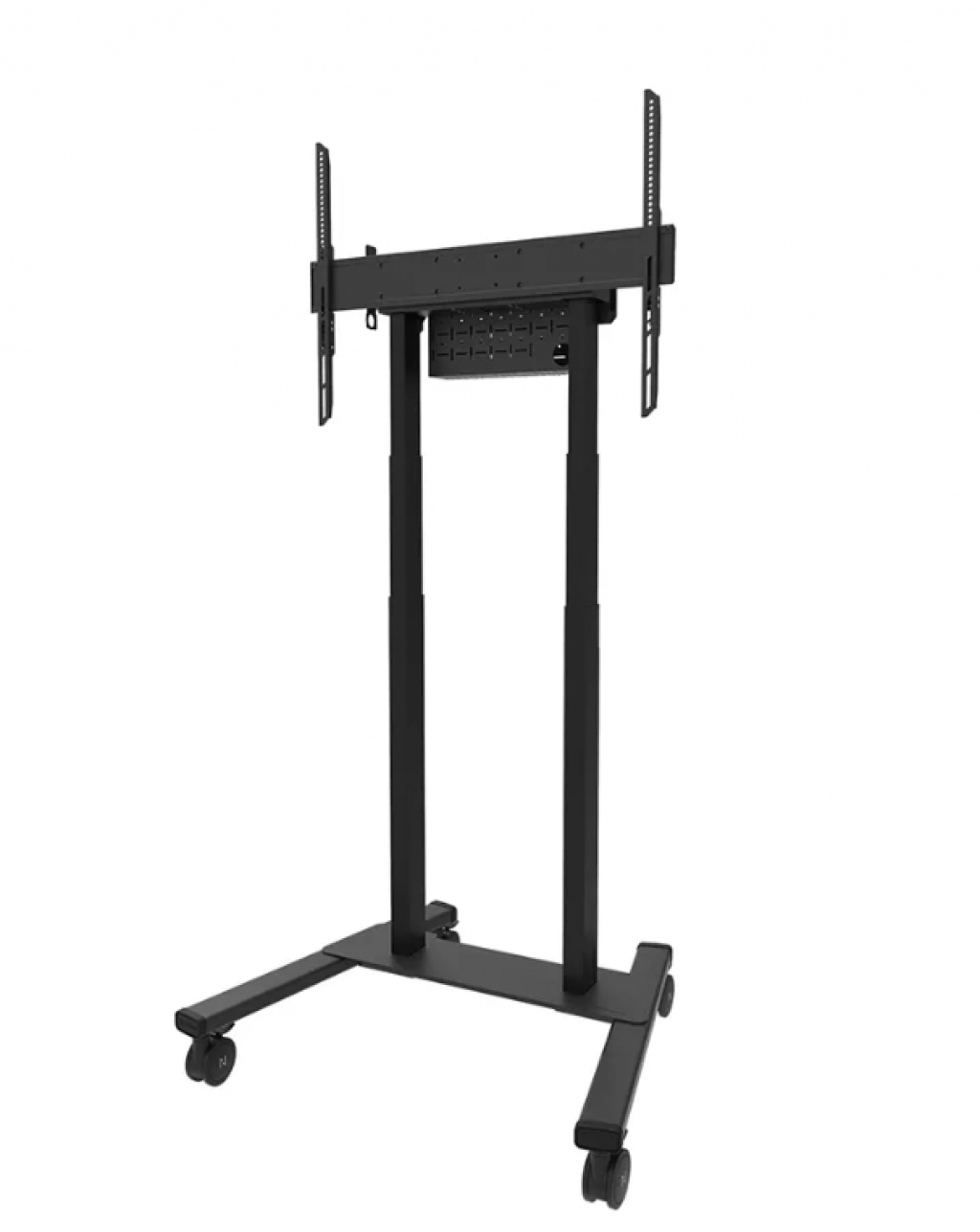 Стойка за монитор Neomounts by Newstar Motorised Mobile Stand incl. storage boxна ниска цена с бърза доставка - BestPC.BG