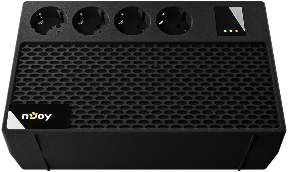 Непрекъсваемо захранване (UPS) NJOY Renton 650 PLUS 650VA/360W, LED индикацияна ниска цена с бърза доставка - BestPC.BG