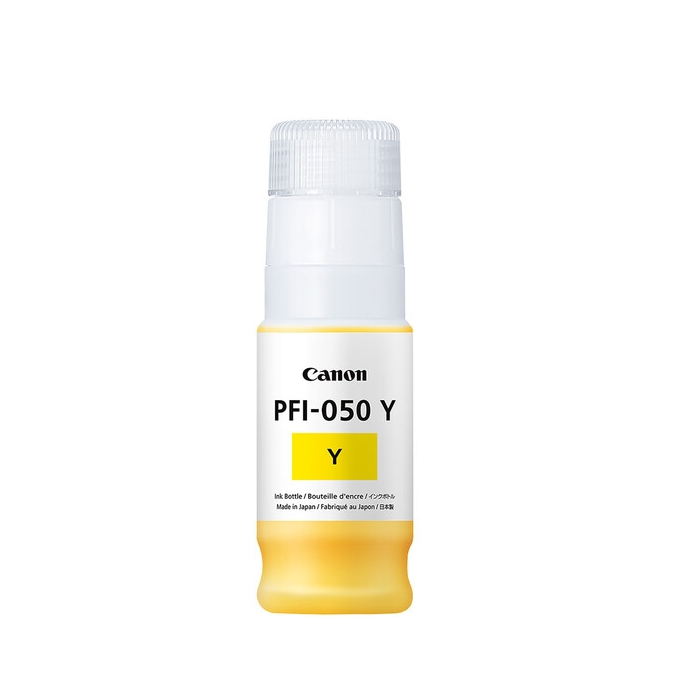 Касета с мастило Canon Pigment Ink Tank PFI-050, Yellowна ниска цена с бърза доставка - BestPC.BG