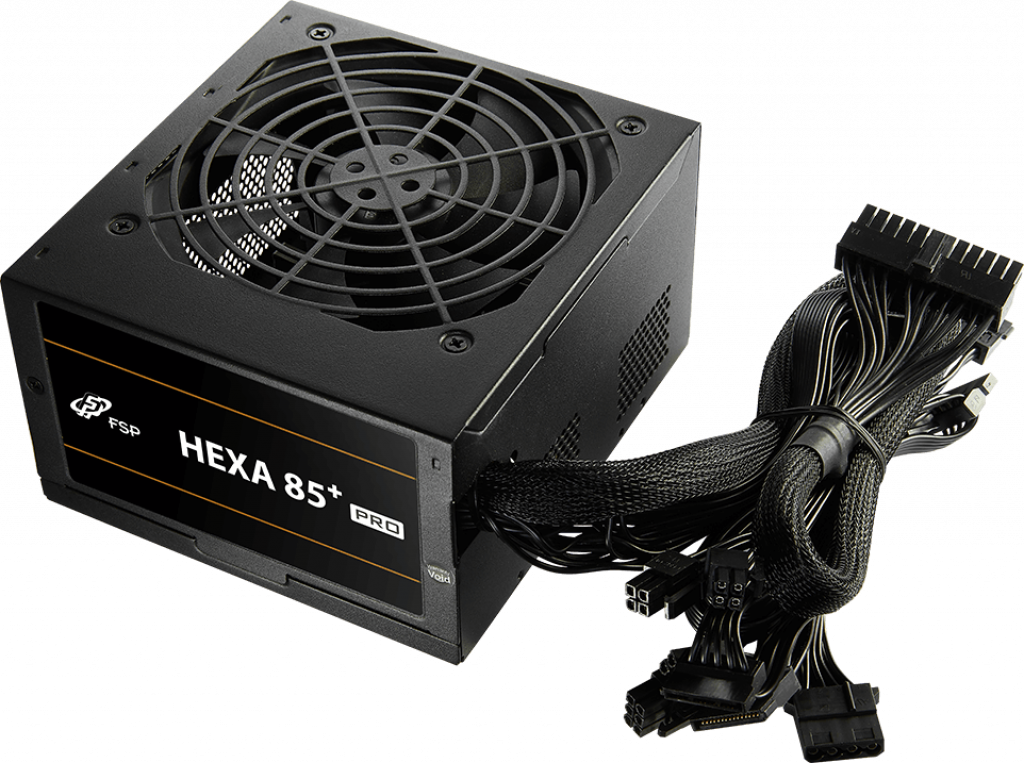 Захранване Fortron Hexa 85+ PRO 450W 80 PLUS Bronzeна ниска цена с бърза доставка - BestPC.BG