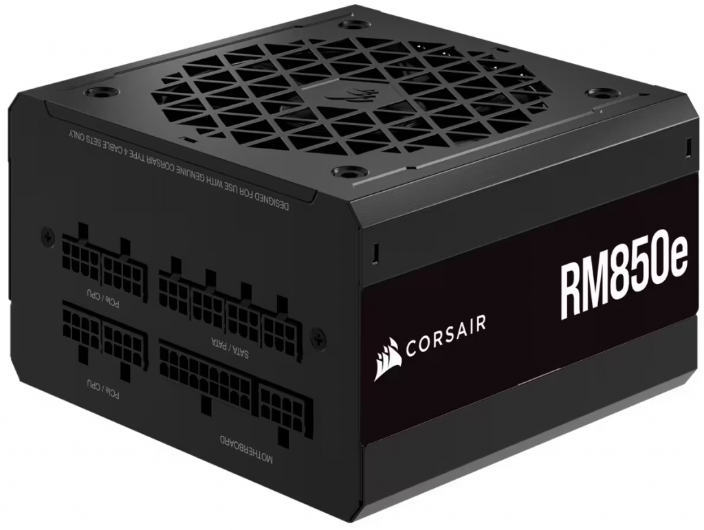 Захранване Corsair RM850e 850 Watt ATX 3.0 80 PLUS GOLD Certified Fully Modular Power Supplyна ниска цена с бърза доставка - BestPC.BG