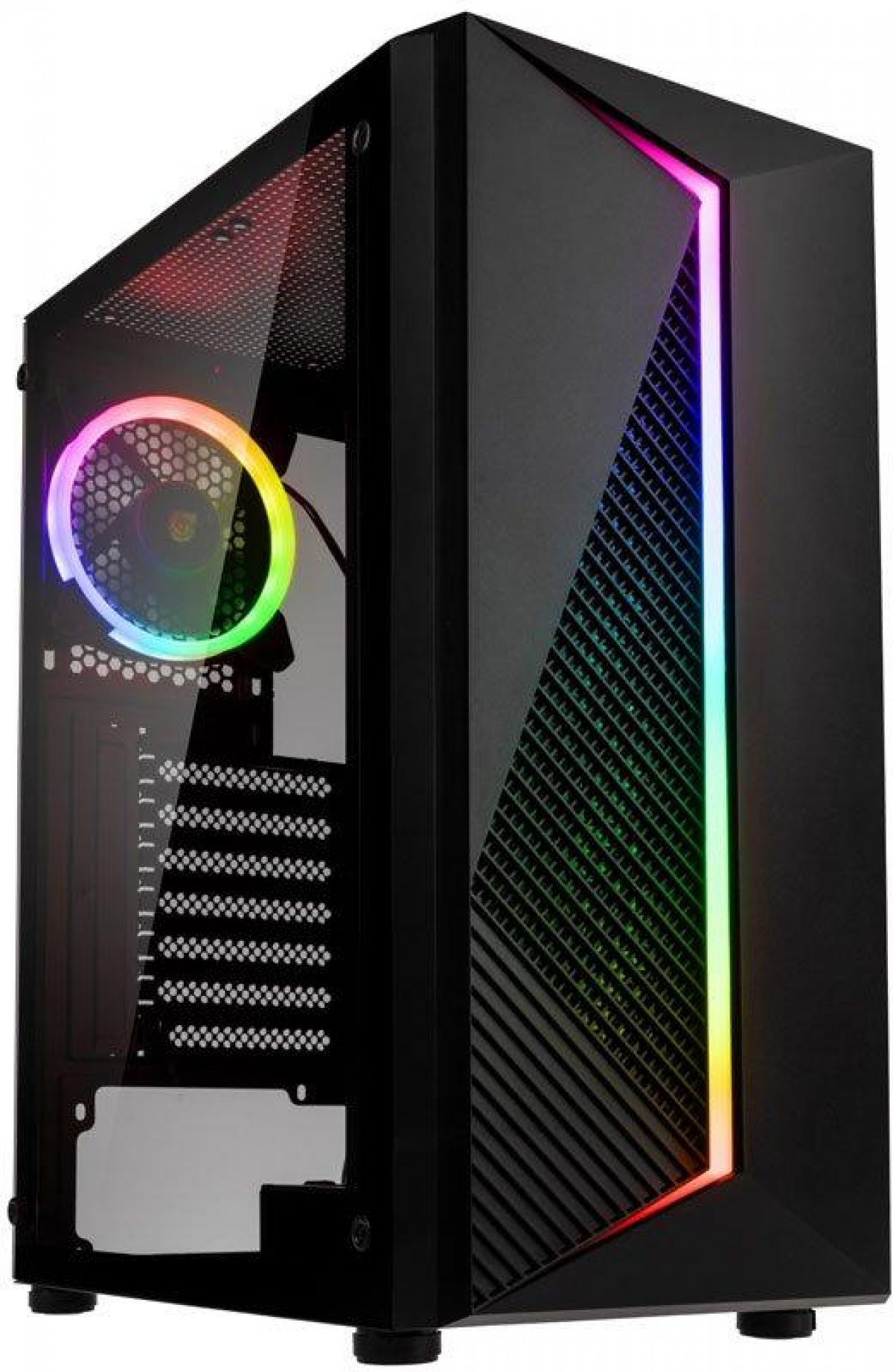 Кутия Kolink Inspire X3 АRGB TG, Mid-Towerна ниска цена с бърза доставка - BestPC.BG