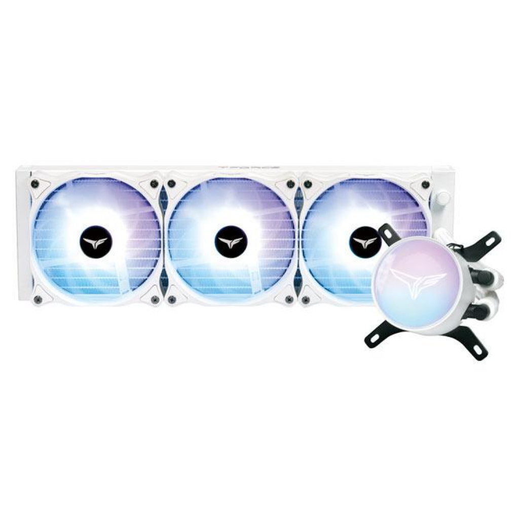 Водно охлаждане Team Group T-Force SIREN GD360E White ARGB AMD-INTELна ниска цена с бърза доставка - BestPC.BG